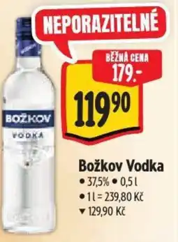 Albert Božkov Vodka nabídka
