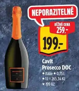 Albert Cavit Prosecco DOC nabídka