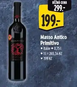 Albert Masso Antico Primitivo nabídka