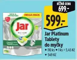 Albert Jar Platinum Tablety do myčky nabídka