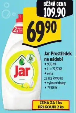 Albert Jar Prostředek na nádobí nabídka