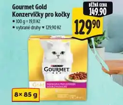 Albert Gourmet Gold Konzervičky pro kočky nabídka