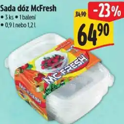Albert Sada dóz McFresh nabídka