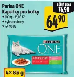 Albert Purina ONE Kapsičky pro kočky nabídka
