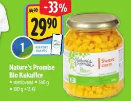 Albert Nature's Promise Bio Kukuřice nabídka