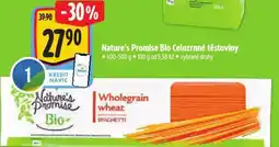 Albert Nature's Promise Bio Celozrnné těstoviny nabídka