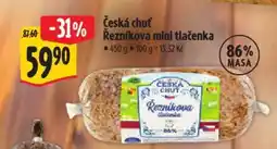 Albert Česká chuť Řezníkova mini tlačenka nabídka