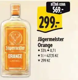 Albert Jägermeister Orange nabídka