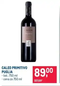 Makro Caleo primitivo puglia nabídka
