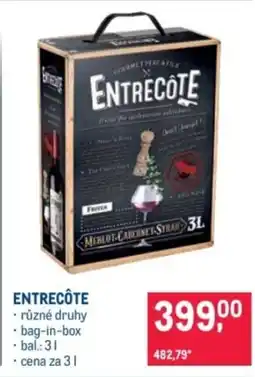 Makro Entrecôte nabídka