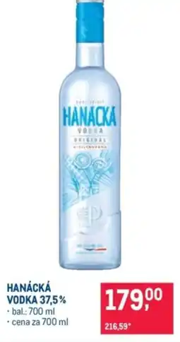Makro Hanácká vodka 37,5% nabídka
