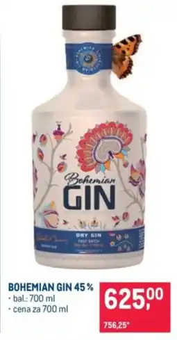 Makro Bohemian gin 45% nabídka