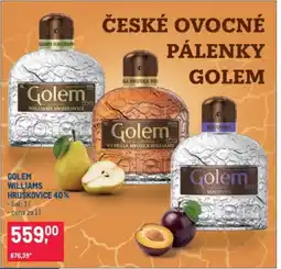 Makro Golem williams hruškovice 40% nabídka