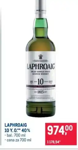 Makro Laphroaig 10 Y.O 40% nabídka