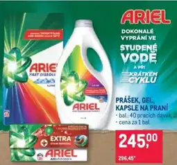 Makro ARIEL Prášek, gel, kapsle na praní nabídka