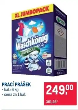 Makro Waschkönig Prací prášek nabídka
