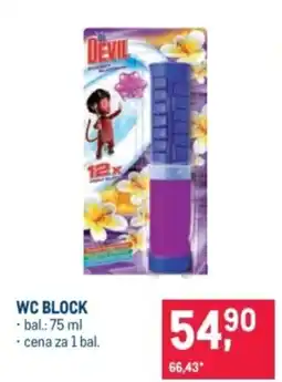 Makro DEVIL Wc block nabídka