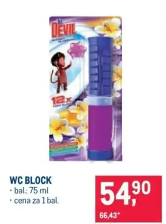 Makro DEVIL Wc block nabídka