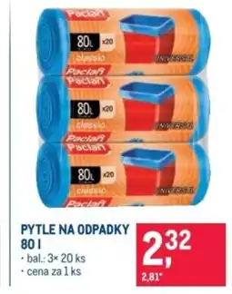 Makro Pytle na odpadky nabídka