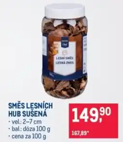 Makro Směs lesních hub sušená nabídka