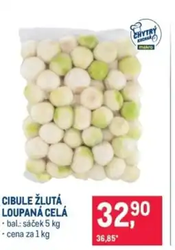 Makro Cibule žlutá loupaná celá nabídka
