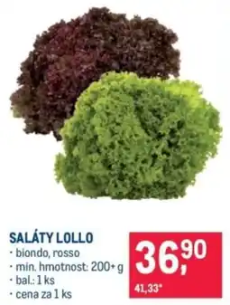Makro Saláty lollo nabídka