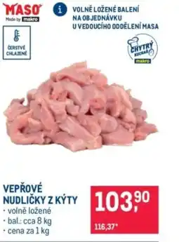 Makro Vepřové nudličky z kýty nabídka