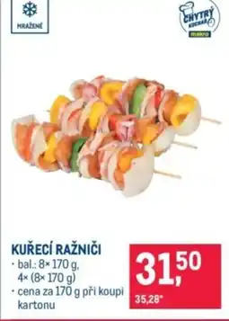 Makro Kuřecí ražniči nabídka