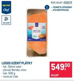 Makro Losos uzený plátky nabídka