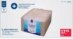 Makro Aljašská treska filé nabídka