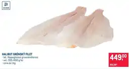 Makro Halibut grónský filet nabídka
