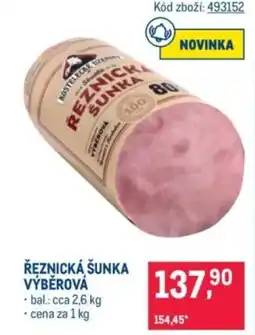 Makro Řeznická šunka výběrová nabídka