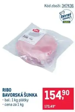 Makro Ribo bavorská šunka nabídka