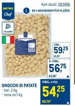 Makro Gnocchi di patate nabídka