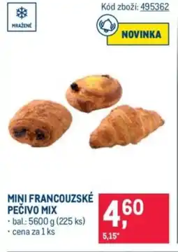 Makro Mini francouzské pečivo mix nabídka