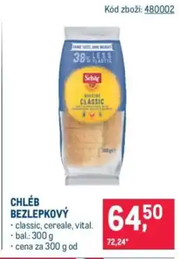 Makro Chléb bezlepkový nabídka