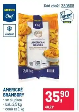 Makro Americké brambory nabídka