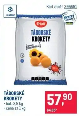 Makro Táborské krokety nabídka