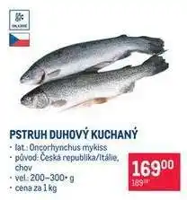 Pstruh duhový kuchaný