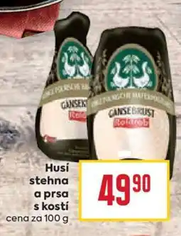 Billa Husí stehna a prsa s kostí nabídka