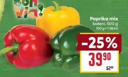 Billa Paprika mix nabídka
