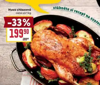 Billa Husa chlazená nabídka