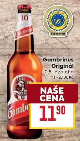 Billa Gambrinus Originál nabídka