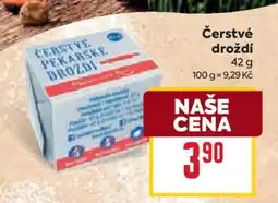 Billa Čerstvé droždí nabídka