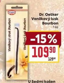 Billa Dr. Oetker Vanilkový lusk Bourbon nabídka