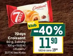 Billa 7Days Croissant nabídka