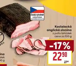 Billa Kostelecká anglická slanina nabídka