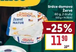 Billa Srdce domova Žervé nabídka