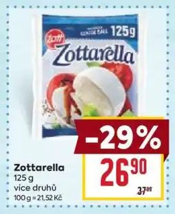 Billa Zottarella nabídka