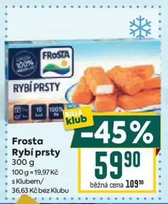 Billa Frosta rybí prsty nabídka